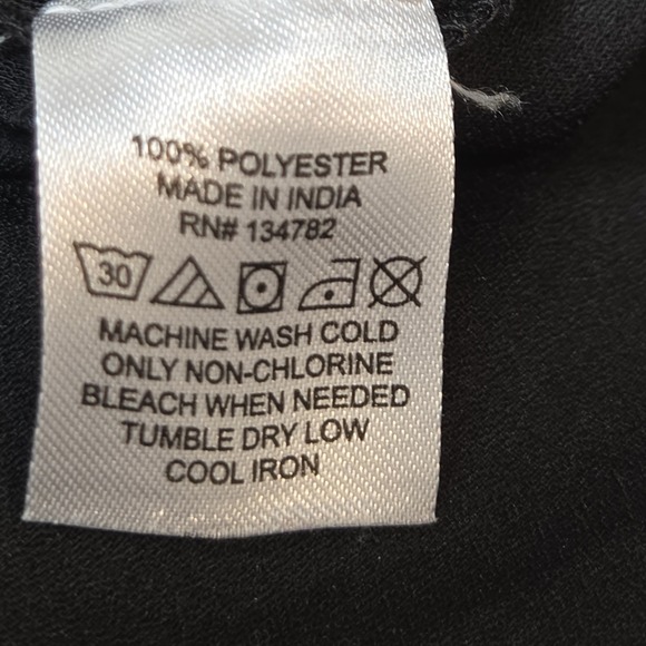 Line of Blush Strapless Jumpsuit XL Black Harem Jogger Cargo Pockets Drawstring - Picture 7 of 12